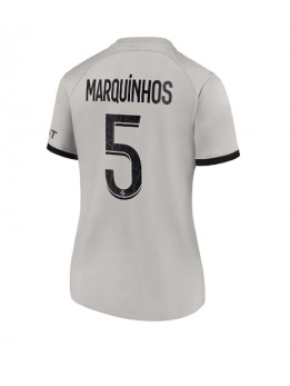 Paris Saint-Germain Marquinhos #5 Auswärtstrikot für Frauen 2022-23 Kurzarm